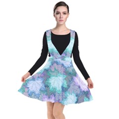 Plunge Pinafore Dress 