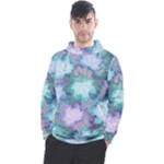 Leaves Glitter Background Winter Men s Pullover Hoodie