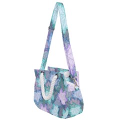 Rope Handles Shoulder Strap Bag 
