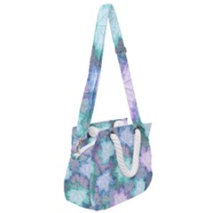 Rope Handles Shoulder Strap Bag 