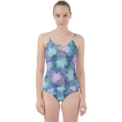 Cut Out Top Tankini Set 