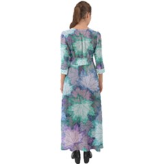 Button Up Boho Maxi Dress 