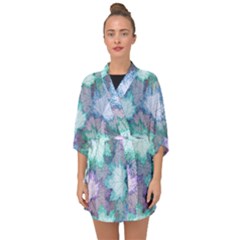 Half Sleeve Chiffon Kimono 