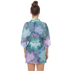 Half Sleeve Chiffon Kimono 