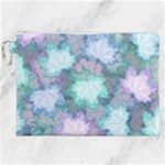 Leaves Glitter Background Winter Canvas Cosmetic Bag (XXL)