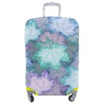 Leaves Glitter Background Winter Luggage Cover (Medium)