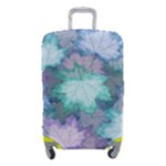 Leaves Glitter Background Winter Luggage Cover (Small)