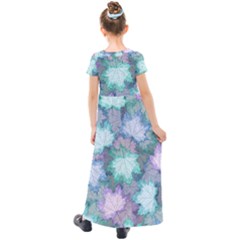 Kids  Short Sleeve Maxi Dress 