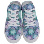 Leaves Glitter Background Winter Half Slippers