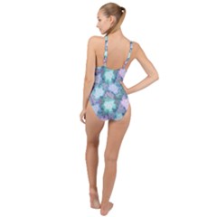 High Neck One Piece Swimsuit 
