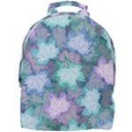 Leaves Glitter Background Winter Mini Full Print Backpack