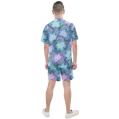 Men s Mesh T-Shirt and Shorts Set 