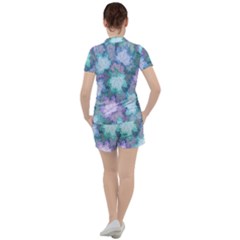 Women s Mesh T-Shirt and Shorts Set 