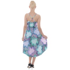 High-Low Halter Chiffon Dress  