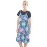 Leaves Glitter Background Winter Camis Fishtail Dress