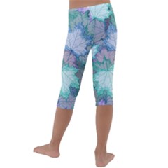 Kids  Lightweight Velour Capri Leggings  