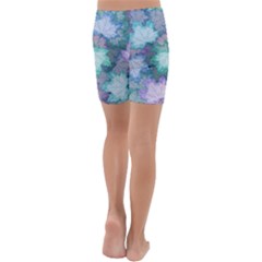 Kids  Lightweight Velour Capri Yoga Leggings 