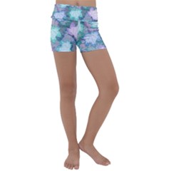 Kids  Lightweight Velour Yoga Shorts 