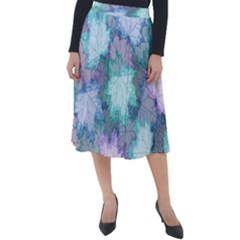 Classic Velour Midi Skirt  