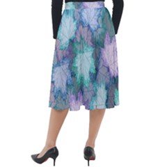 Classic Velour Midi Skirt  