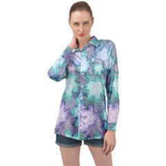 Long Sleeve Satin Shirt 