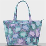 Leaves Glitter Background Winter Back Pocket Shoulder Bag 