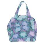 Leaves Glitter Background Winter Boxy Hand Bag