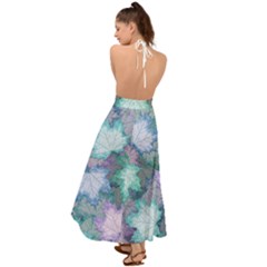 Backless Maxi Beach Dress 