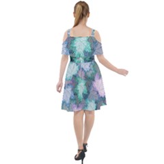 Cut Out Shoulders Dress 