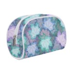 Leaves Glitter Background Winter Make Up Case (Small)