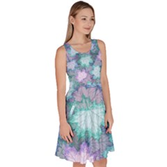 Knee Length Skater Dress With Pockets 