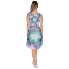 Knee Length Skater Dress With Pockets 