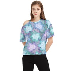 One Shoulder Cut Out T-Shirt 
