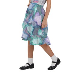 Kids  Ruffle Flared Wrap Midi Skirt 