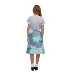 Kids  Ruffle Flared Wrap Midi Skirt 
