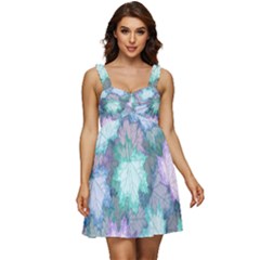 Ruffle Strap Babydoll Chiffon Dress 
