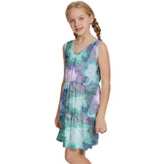 Kids  Sleeveless Tiered Mini Dress 