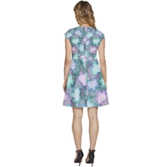 Cap Sleeve High Waist Dress 