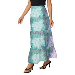 Tiered Ruffle Maxi Skirt 