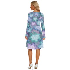 Long Sleeve Dress With Pocket 