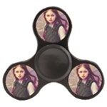 Beautiful Angel Girl In Green And Red  Knit Vest Finger Spinner