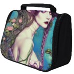 Beautiful Fantasy Fairy With Purple  Hair Full Print Travel Pouch (Big)