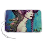 Beautiful Fantasy Fairy With Purple  Hair Pen Storage Case (L)