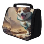 Corgi Dog  In The Middle Of The End Of The World Full Print Travel Pouch (Small)