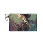 Elegant Victorian Woman 4 Canvas Cosmetic Bag (Small)
