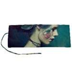 Elegant Victorian Woman 8 Roll Up Canvas Pencil Holder (S)
