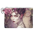Elegant Victorian Woman 3 Canvas Cosmetic Bag (XL)