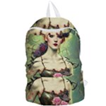 Elegant Victorian Woman 10 Foldable Lightweight Backpack