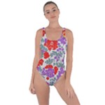 Mid Century Retro Floral 1970s 1960s Pattern 31 Bring Sexy Back Swimsuit