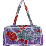 Mid Century Retro Floral 1970s 1960s Pattern 31 Multi Function Bag